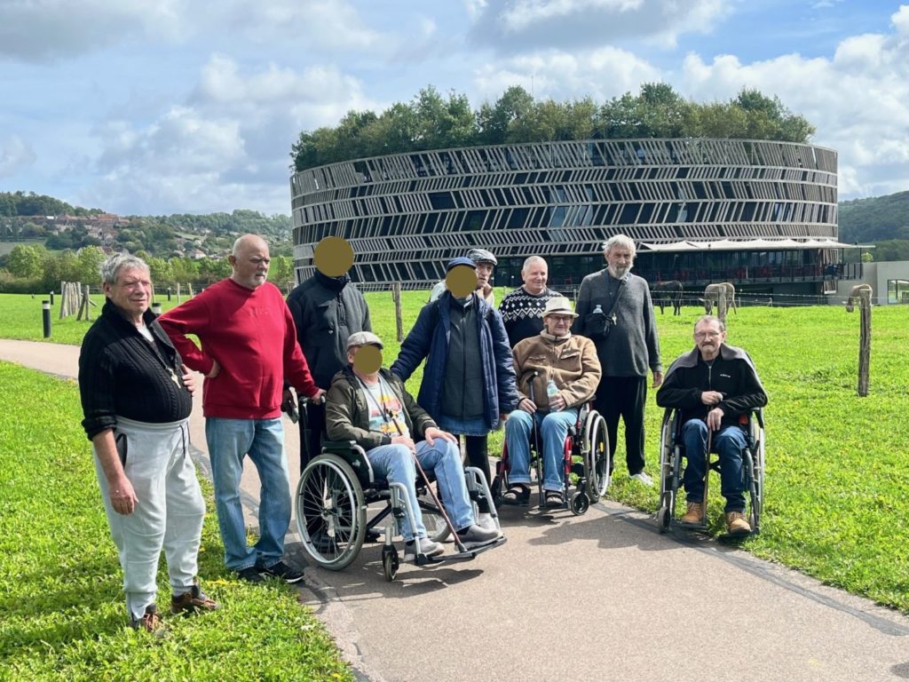 La Mapam sur le site de la bataille d’Alésia.