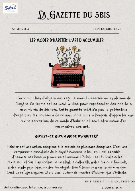 La Gazette ACOR DIJON METROPOLE ET EMAS – La Numéro 4 est parue !