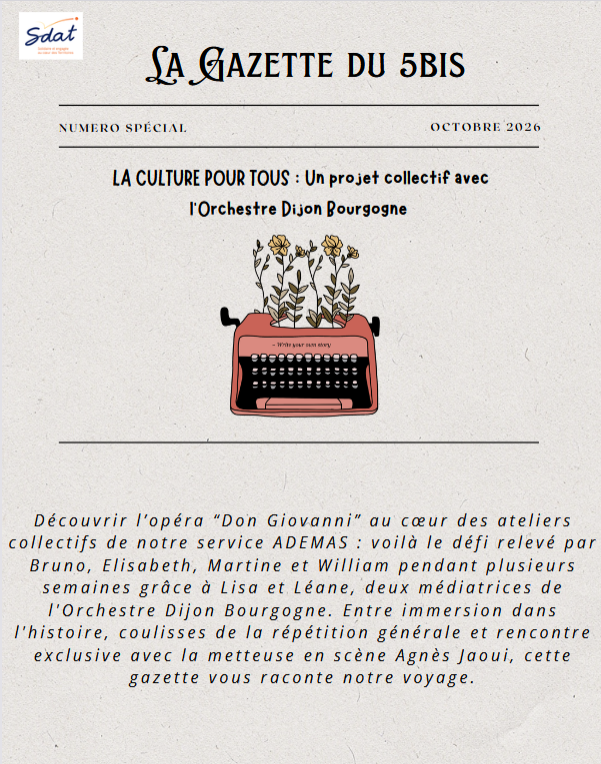 Un numéro spécial de notre Gazette consacré à l’opéra Don Giovanni est paru !